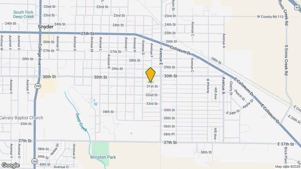 3011 Avenue F Map and Location Details