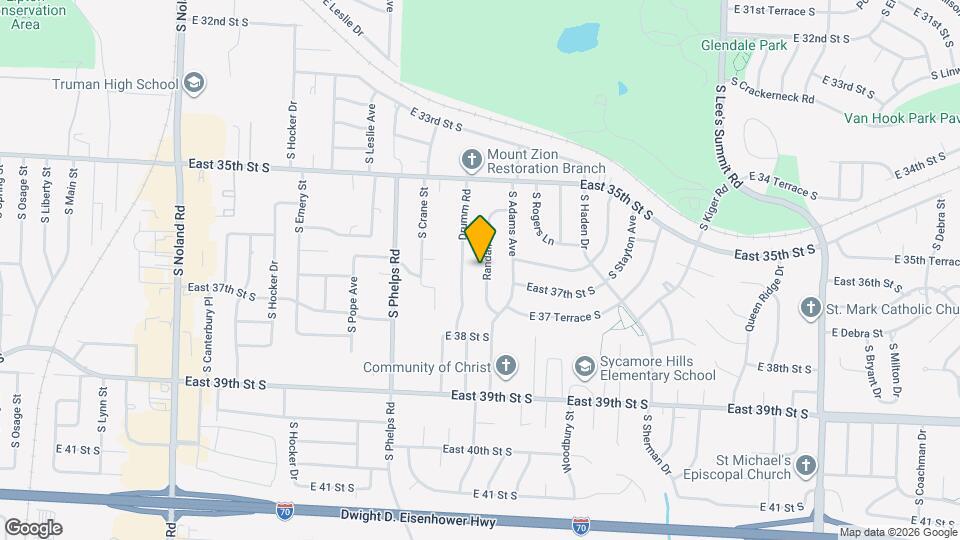 3612 Randall Dr Map and Location Details