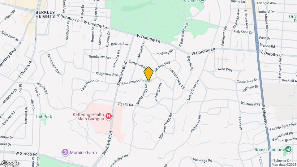 926 Laurelwood Rd Map and Location Details