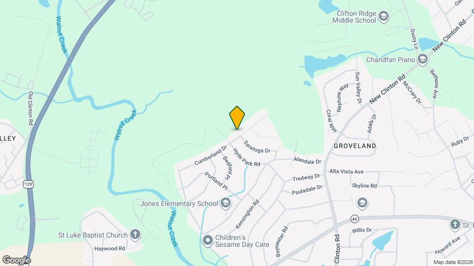 2620 Cumberland Dr Map and Location Details