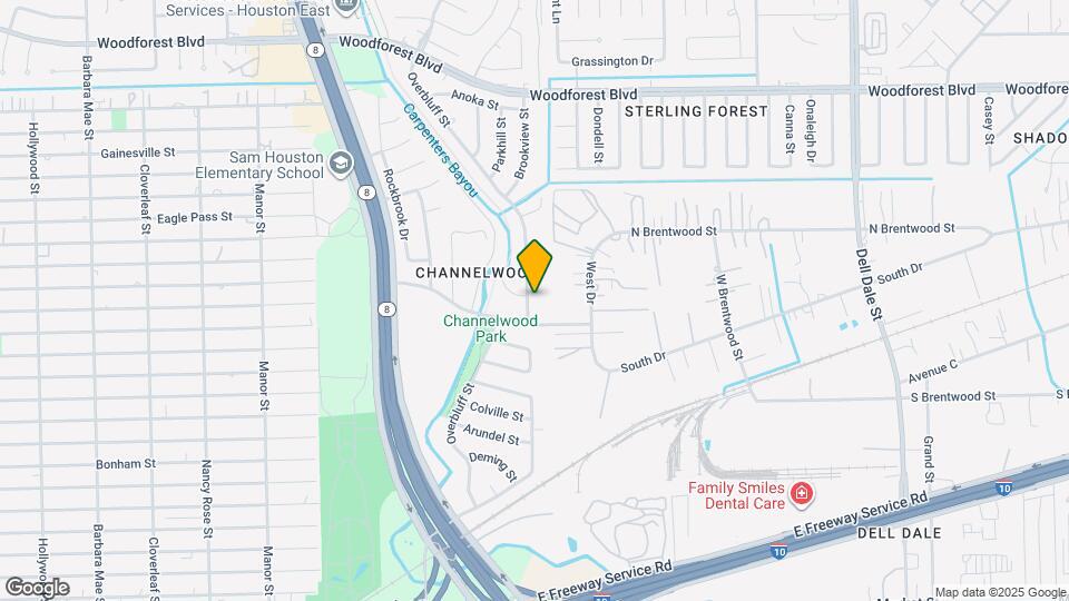 618 Overbluff St Map and Location Details