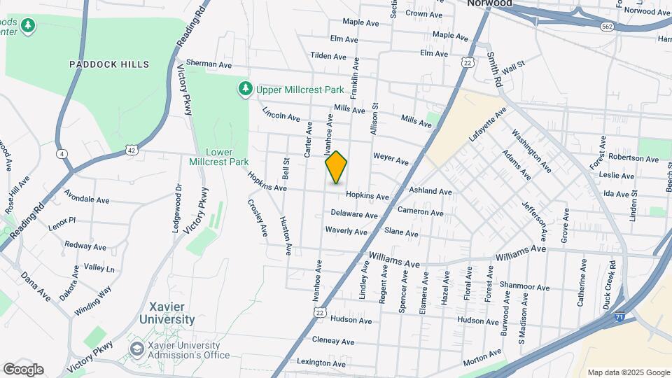 1914 Hopkins Ave Map and Location Details