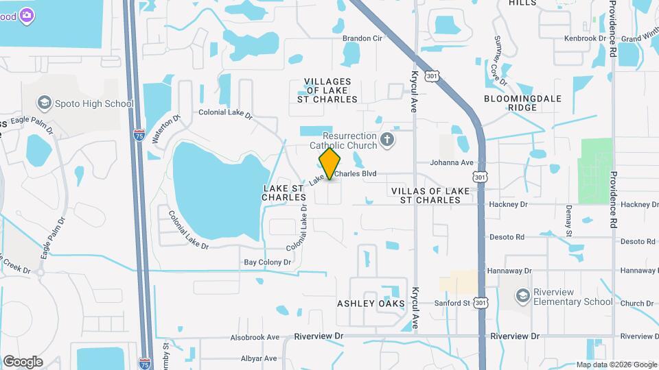 10219 Merrimac Manor Dr, Unit 204 Mapa y Detalles de la Ubicación