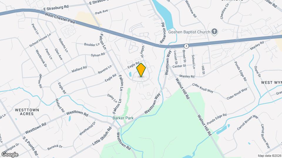 1624 Valley Dr Map and Location Details