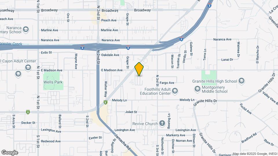 El Capitan Mobile Home Park Map and Location Details