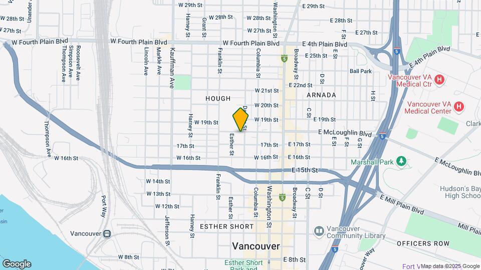 401 W McLoughlin Blvd Map and Location Details