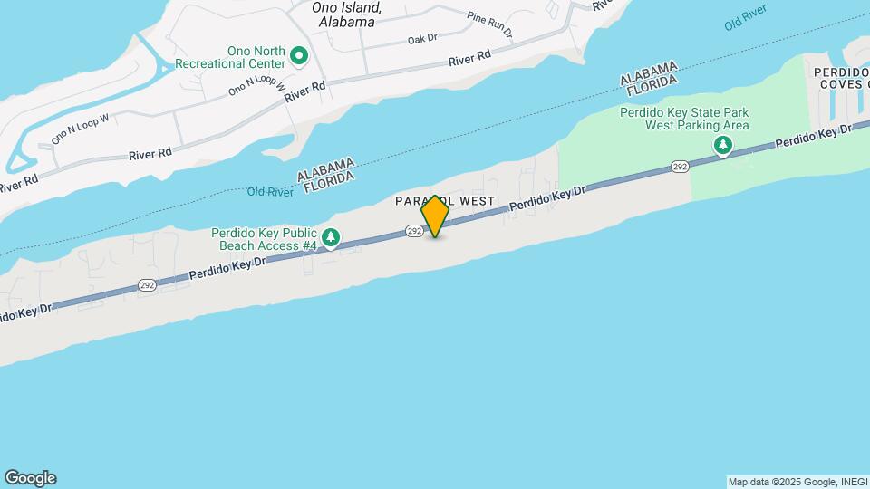 16313 Perdido Key Dr Map and Location Details