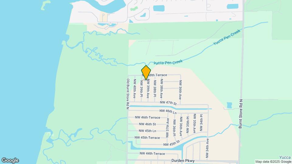 4740 NW 39th Ave Map and Location Details