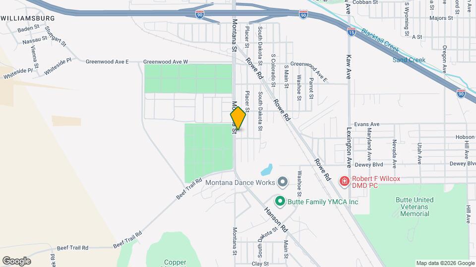 2656 S Montana St Map and Location Details