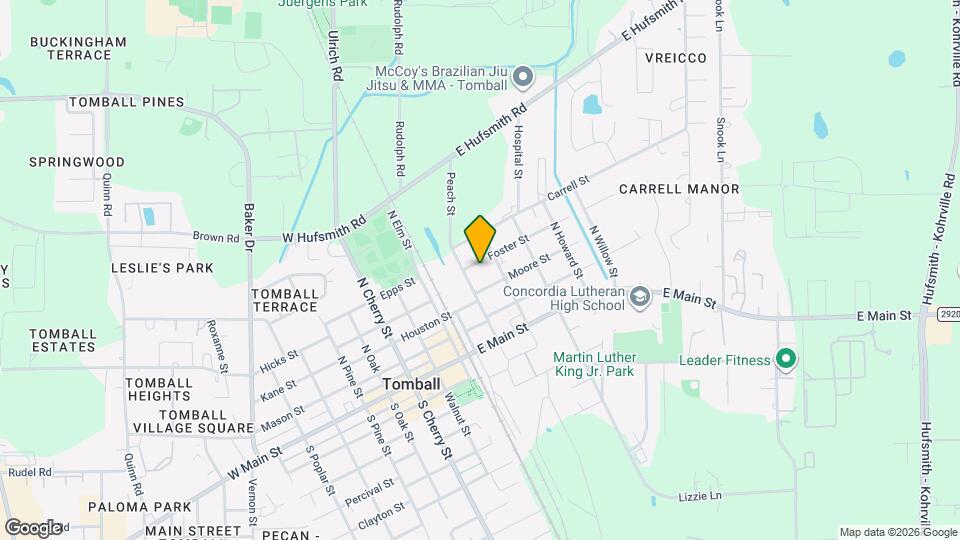 213 Foster St Map and Location Details