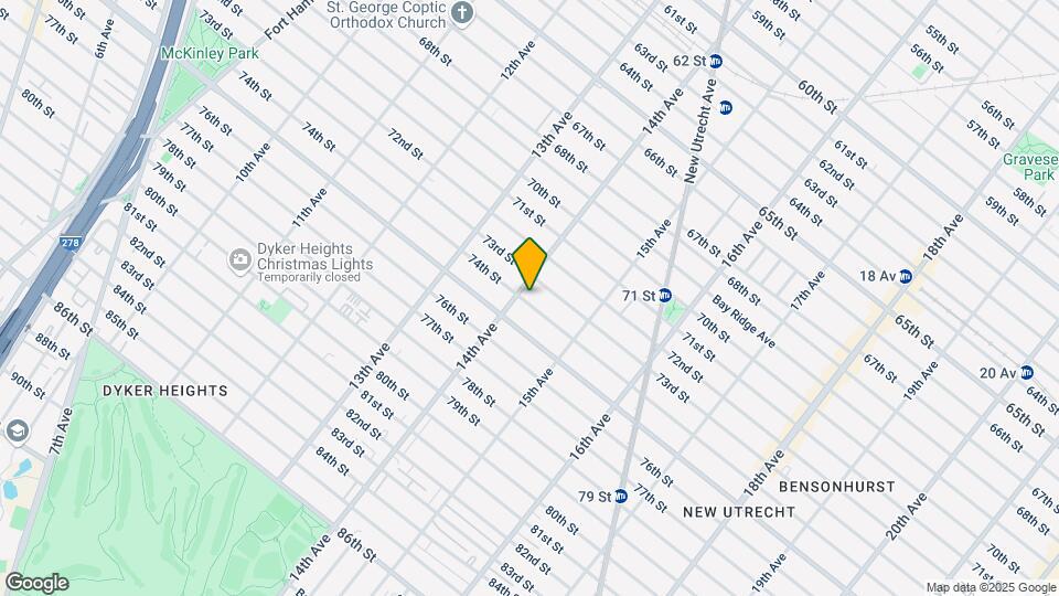 1409 74th St Mapa y Detalles de la Ubicación