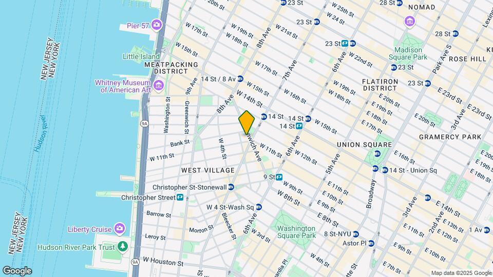 201-205 W 11th St Mapa y Detalles de la Ubicación