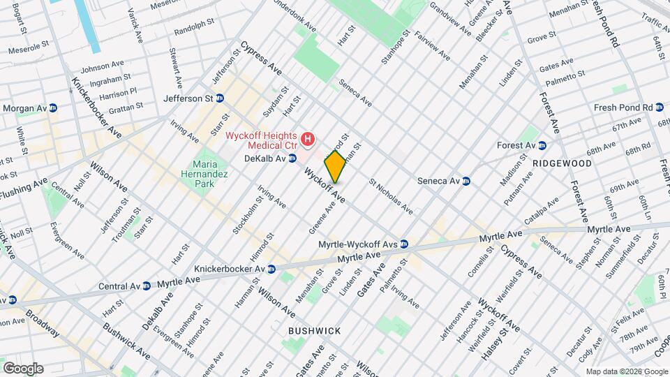 211 Wyckoff Ave Mapa y Detalles de la Ubicación