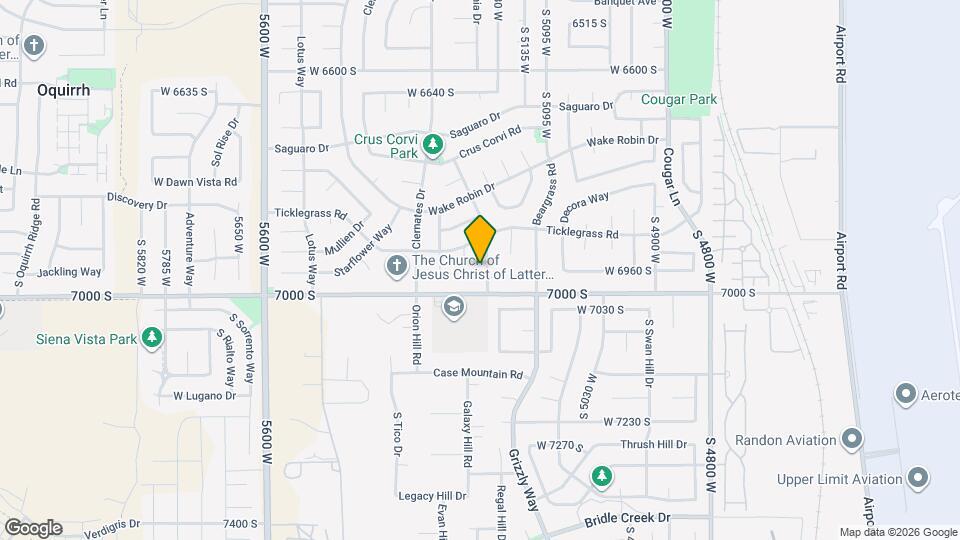 6956 Sparrowtail Rd Map and Location Details