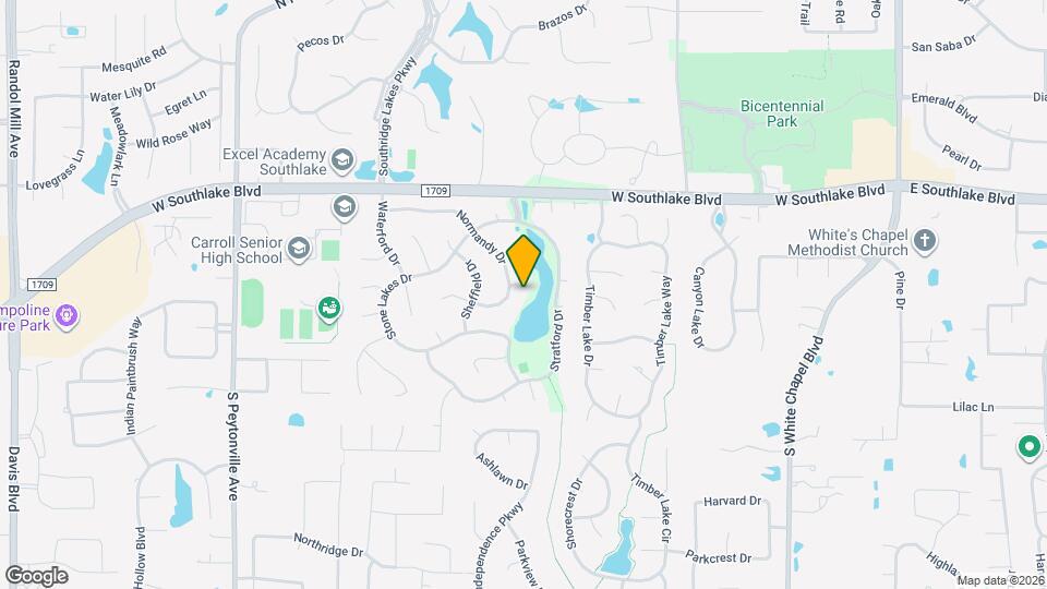 706 Dover Pl Map and Location Details