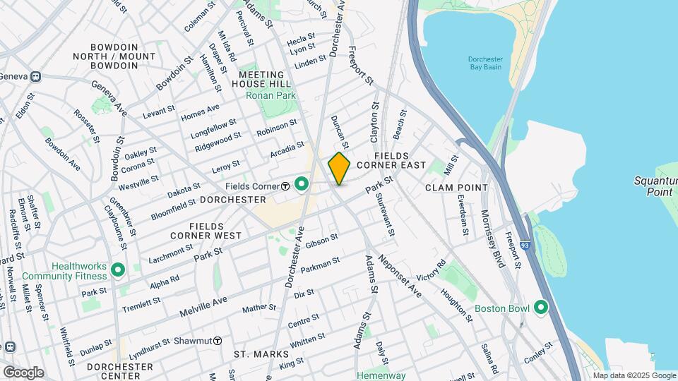 276 Adams St, Unit 1 Map and Location Details