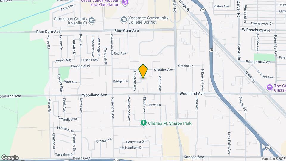 1408 Seneca Pl Map and Location Details