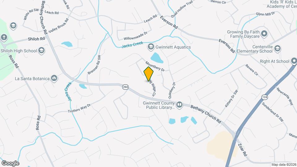 2861 Spring Ridge Cir Map and Location Details