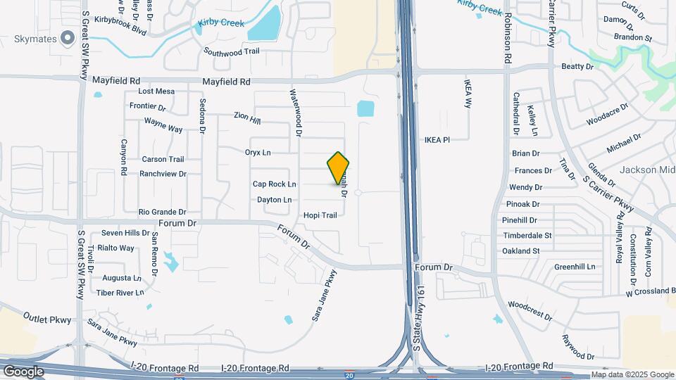 2011 Cap Rock Ln Map and Location Details