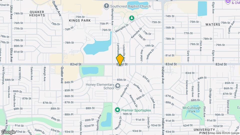 8203 Lynnhaven Ave Map and Location Details