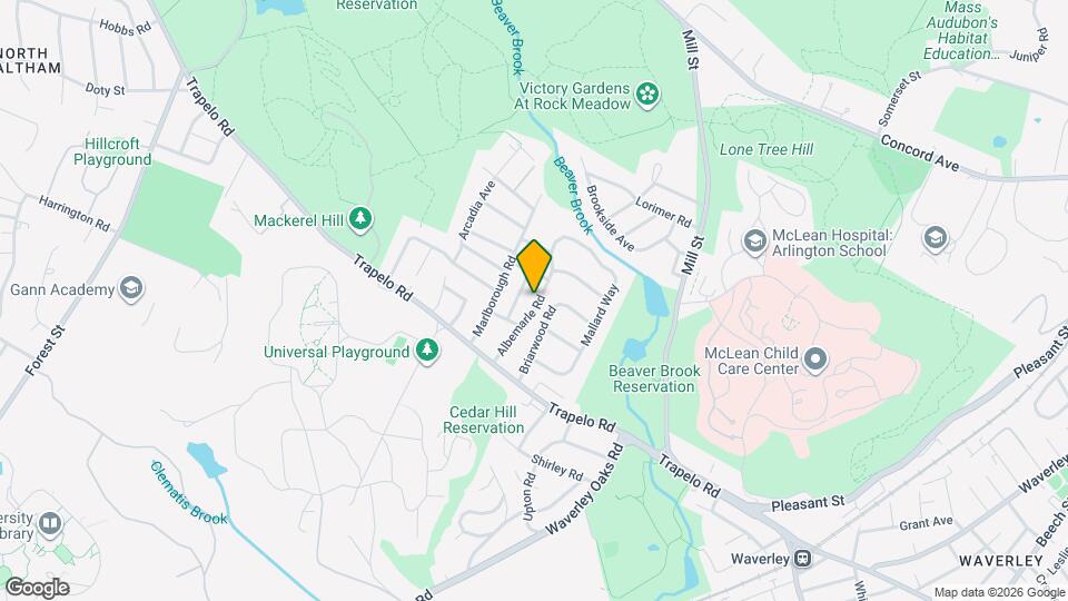 56 Albemarle Rd Map and Location Details