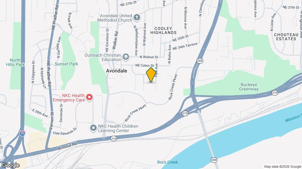 2939 Jewett St Map and Location Details