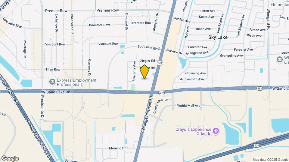 7900 S Orange Blossom Trl, Unit #2037 Map and Location Details
