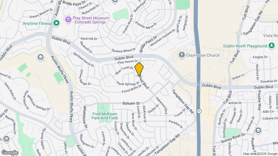 6620 Oakwood Blvd Map and Location Details