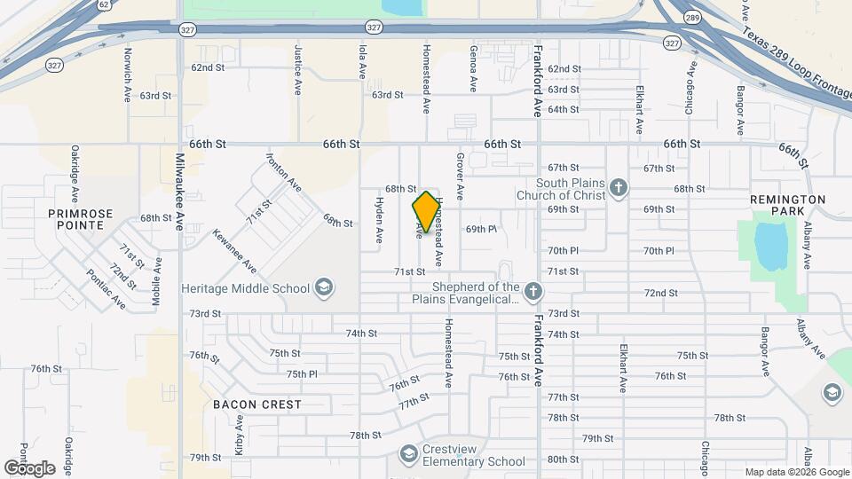 6905 Hope Ave Map and Location Details