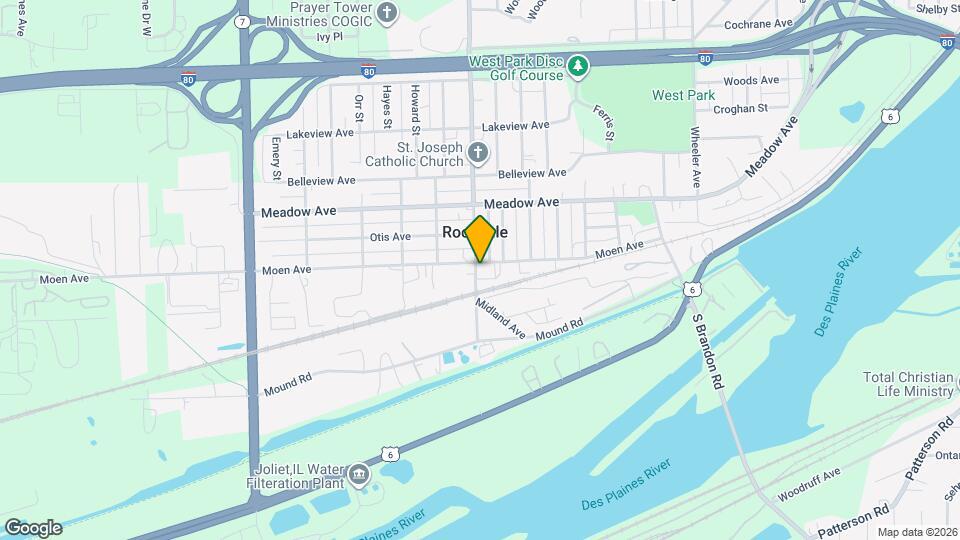 518 Moen Ave Map and Location Details