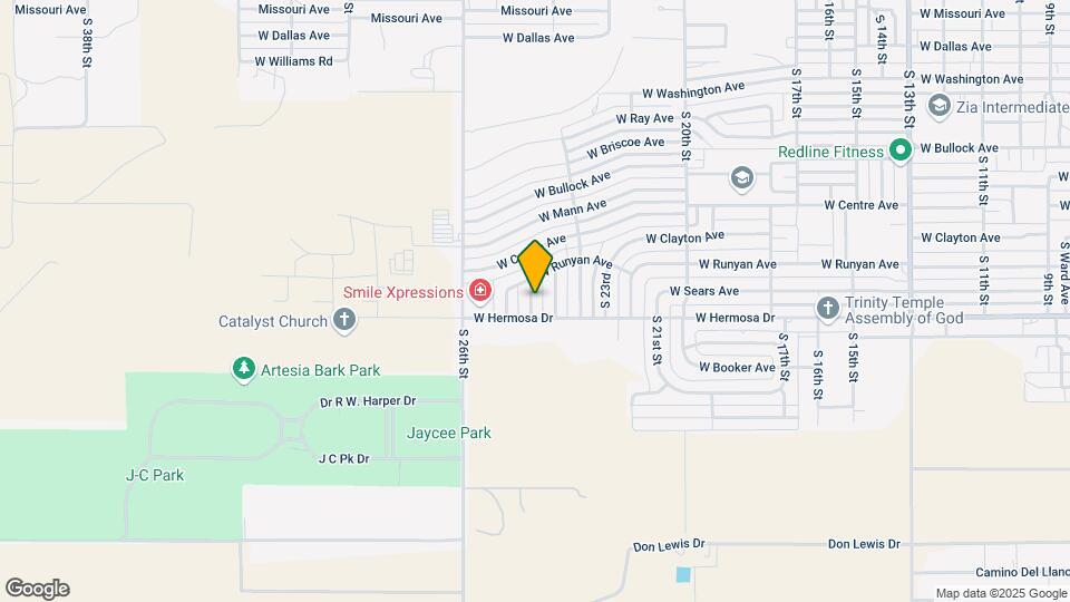 1405 Lincoln Dr Map and Location Details