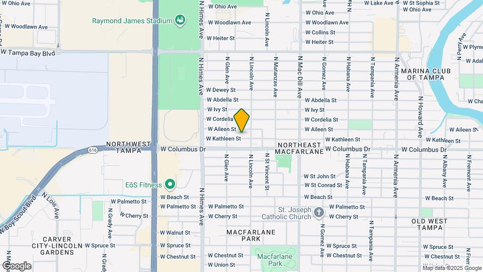 3309 W Kathleen St Map and Location Details