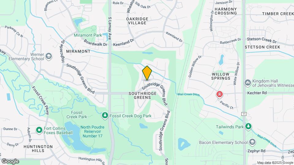 1418 Front Nine Dr Mapa y Detalles de la Ubicación