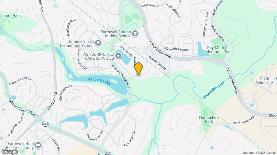 21103 Footstep Terrace Map and Location Details