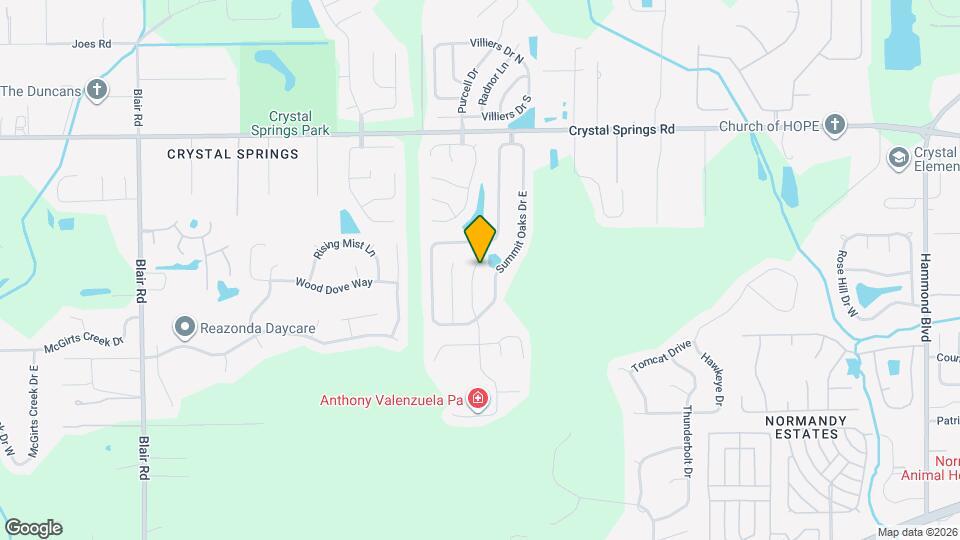 1431 Redbird Creek Dr Map and Location Details