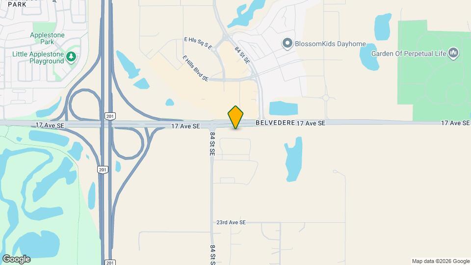 8500 19 Av SE Map and Location Details