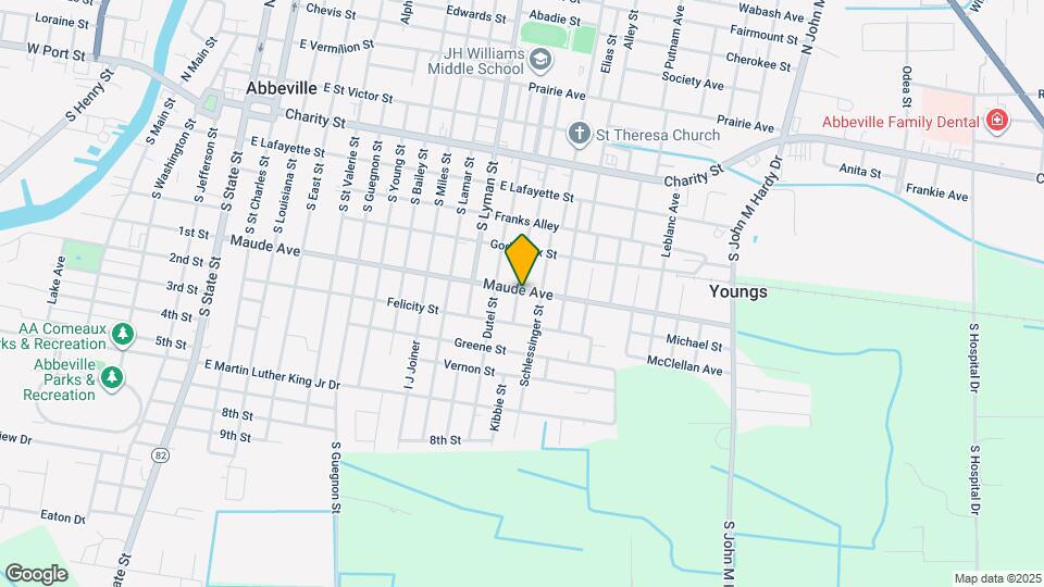 1301 Maude Ave Map and Location Details