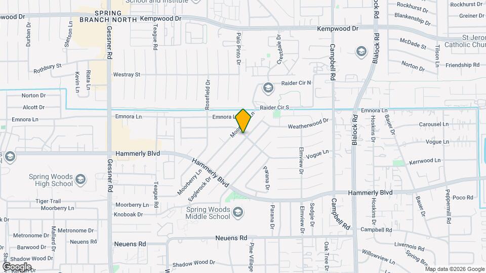 2335 Eaglerock Dr Map and Location Details