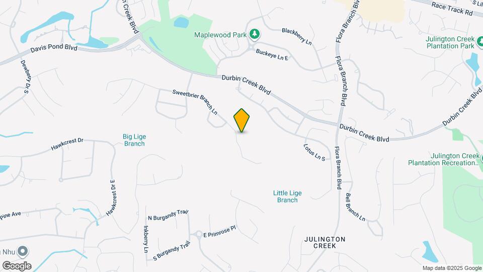 212 Sweetbrier Branch Ln Map and Location Details