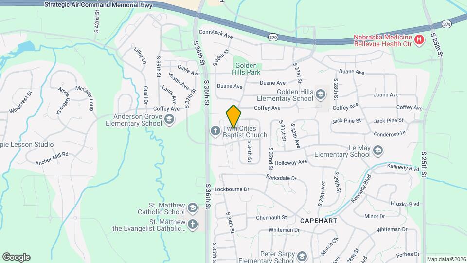 11820 Golden Blvd Map and Location Details