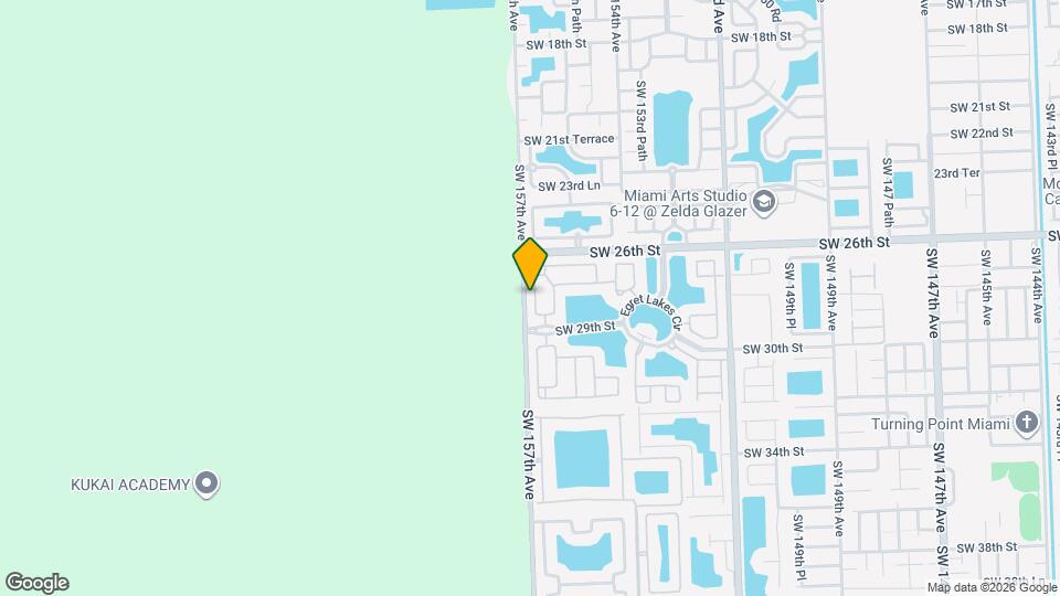 2760 SW 156th Pl Map and Location Details