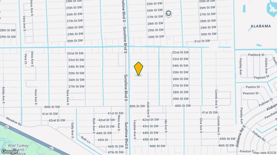 3022 36th St SW Map and Location Details