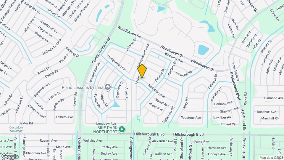 1829 Northland Ave Map and Location Details