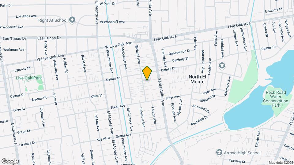 5416 Welland Ave Map and Location Details