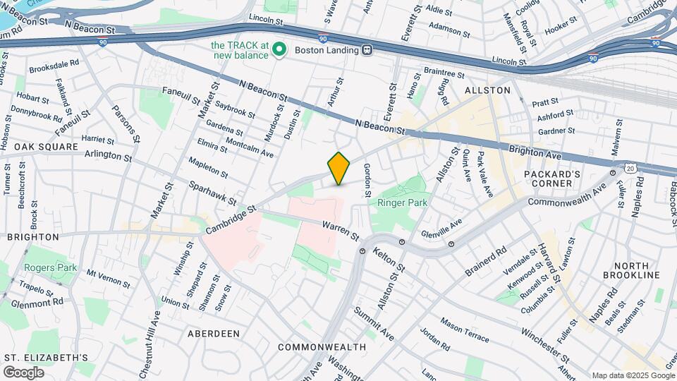 40 Ridgemont St, Unit 3 Map and Location Details