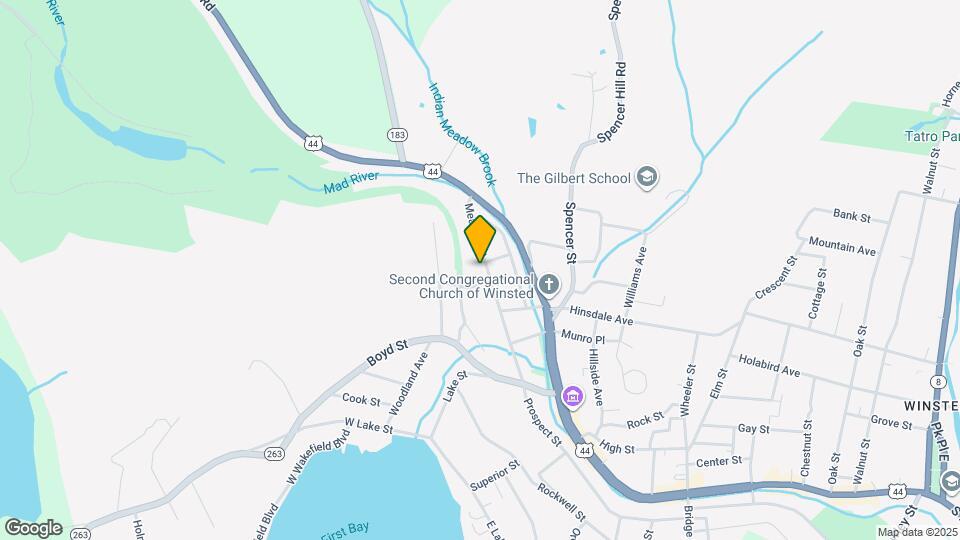 107 Meadow St Map and Location Details