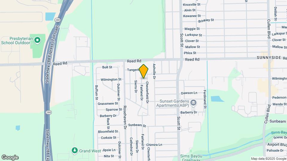 9333 Fairland Dr Map and Location Details
