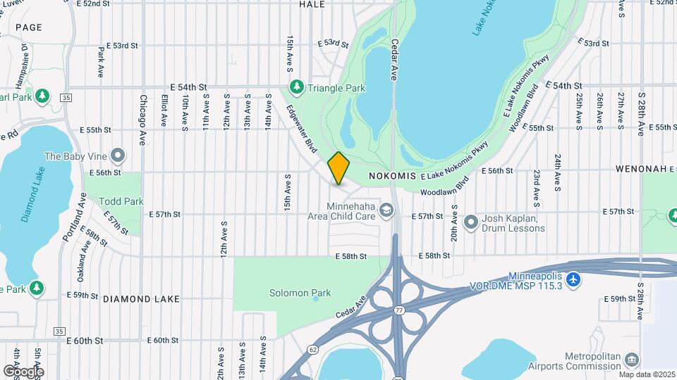 5621 16th Ave S Mapa y Detalles de la Ubicación