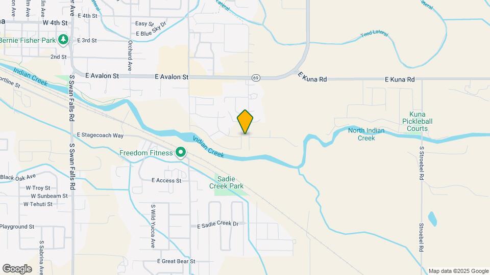 3181 Saratov Ave Map and Location Details