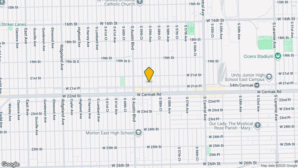 2118 S 59th Ave Map and Location Details
